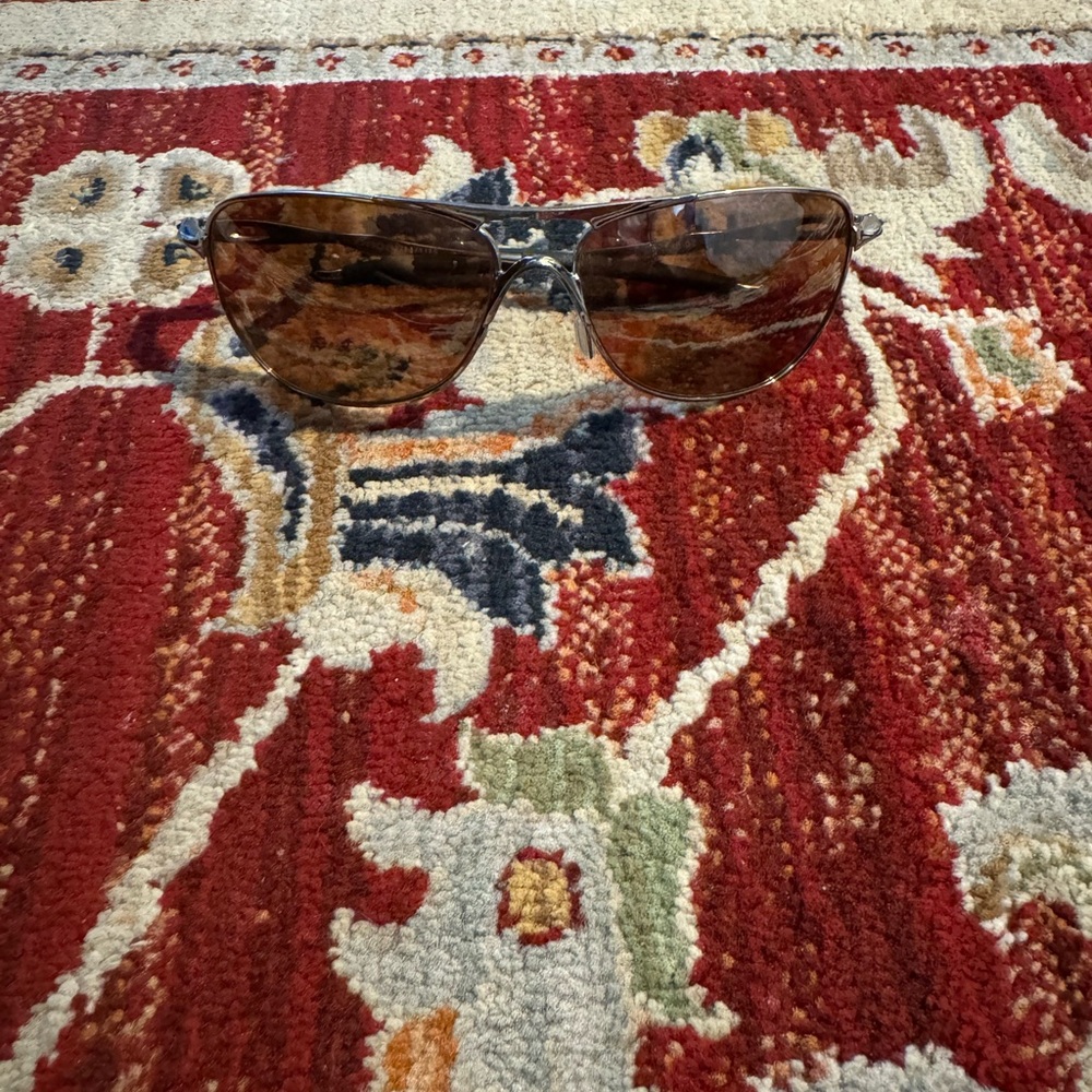 Oakley Crosshair Sunglasses 1st Gen Silver Frames